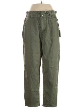 1. State Olive Green Paperbag Waist Chinos Size 31
